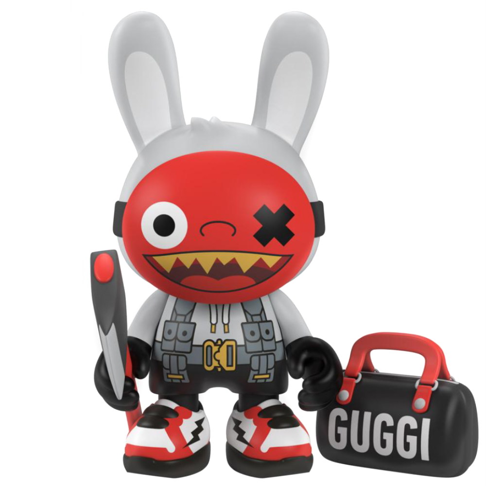 Fashion Ed "Bad Bunny" Superguggi  8"  By Guggimon X Superplastic