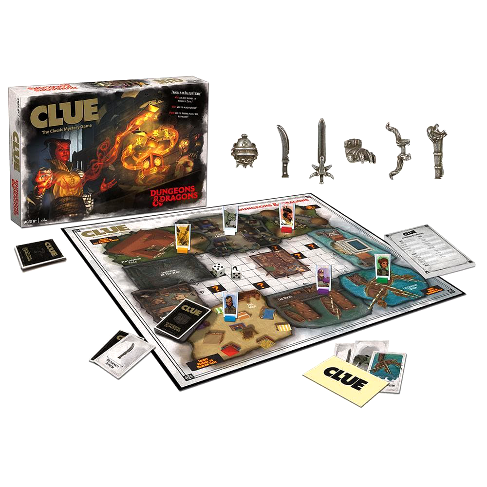 CLUE: Dungeons & Dragons classic board game