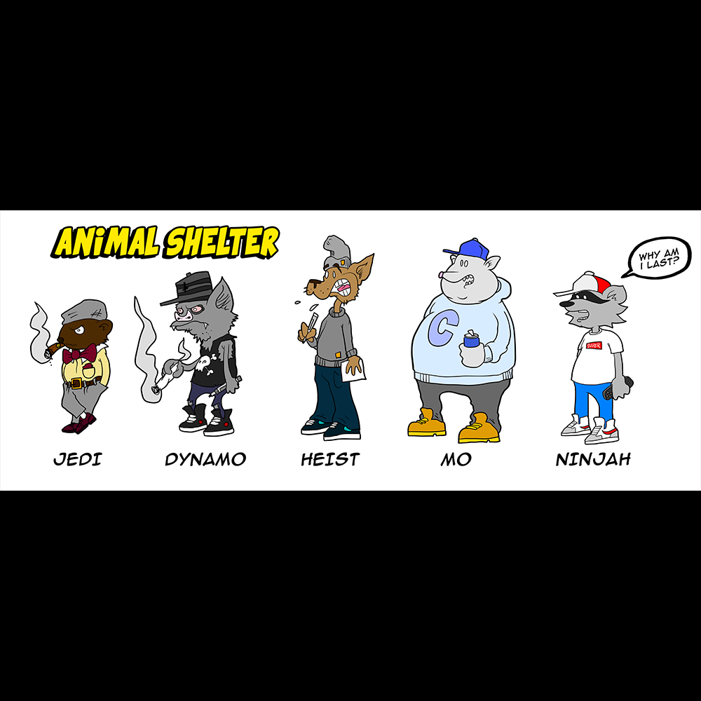 Collective Animal Shelter sticker