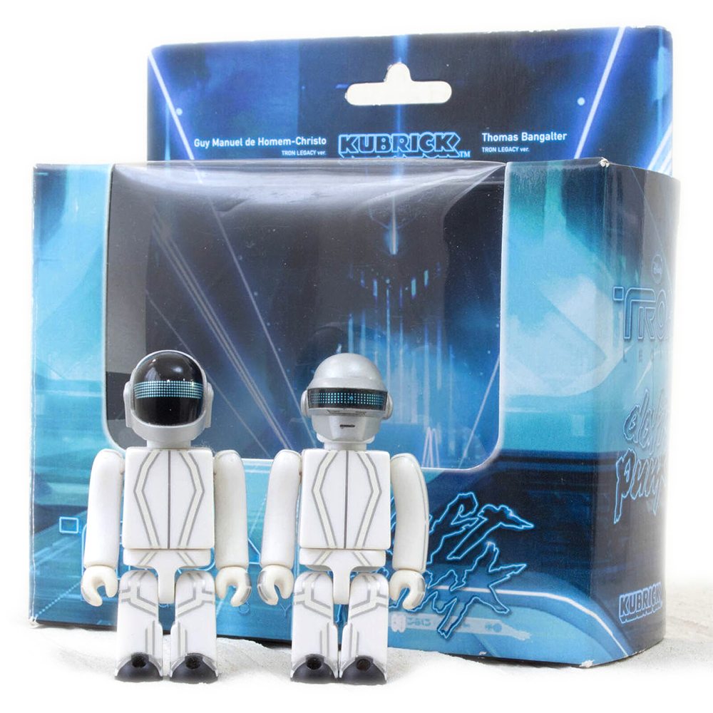 Disney Tron Daft Punk 100% Kubrick Set by Medicom