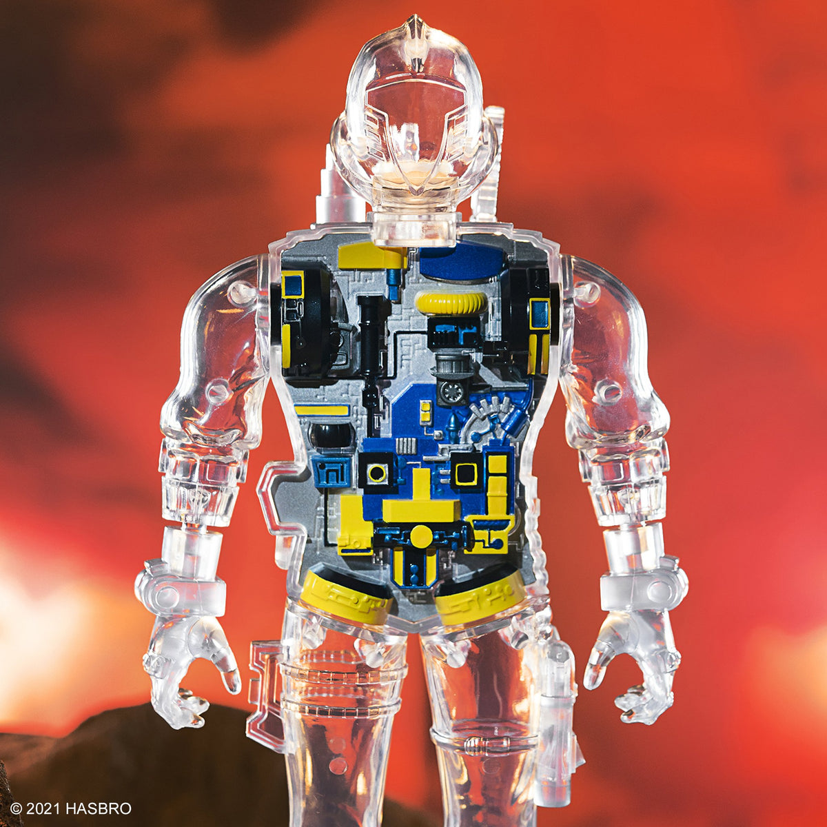 G.I. Joe Super Cyborg – Cobra B.A.T. (Clear) by Super7