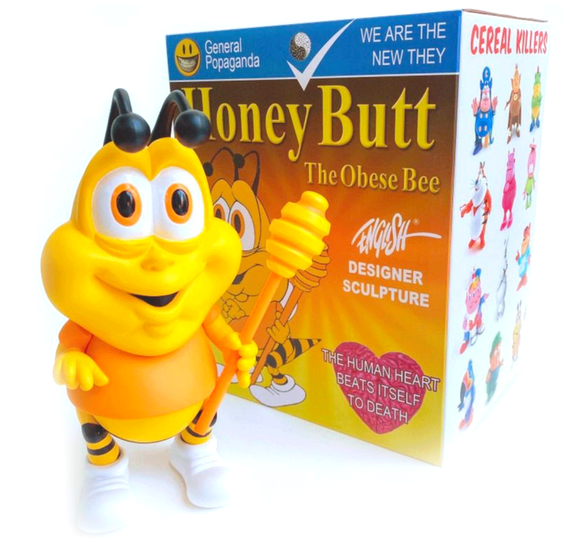 Honey Butt The Obese Bee by Ron English *Displayed