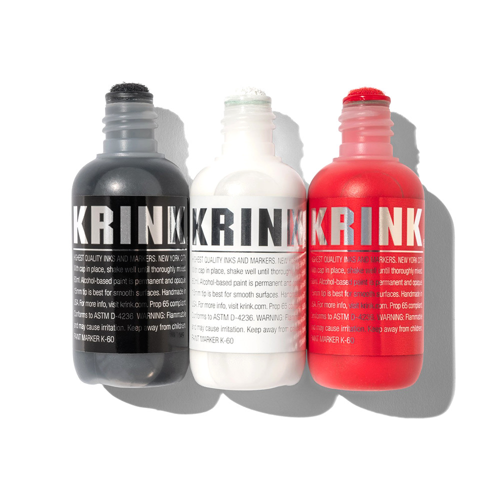 K-60 3 Colors Paint Markers Box Set