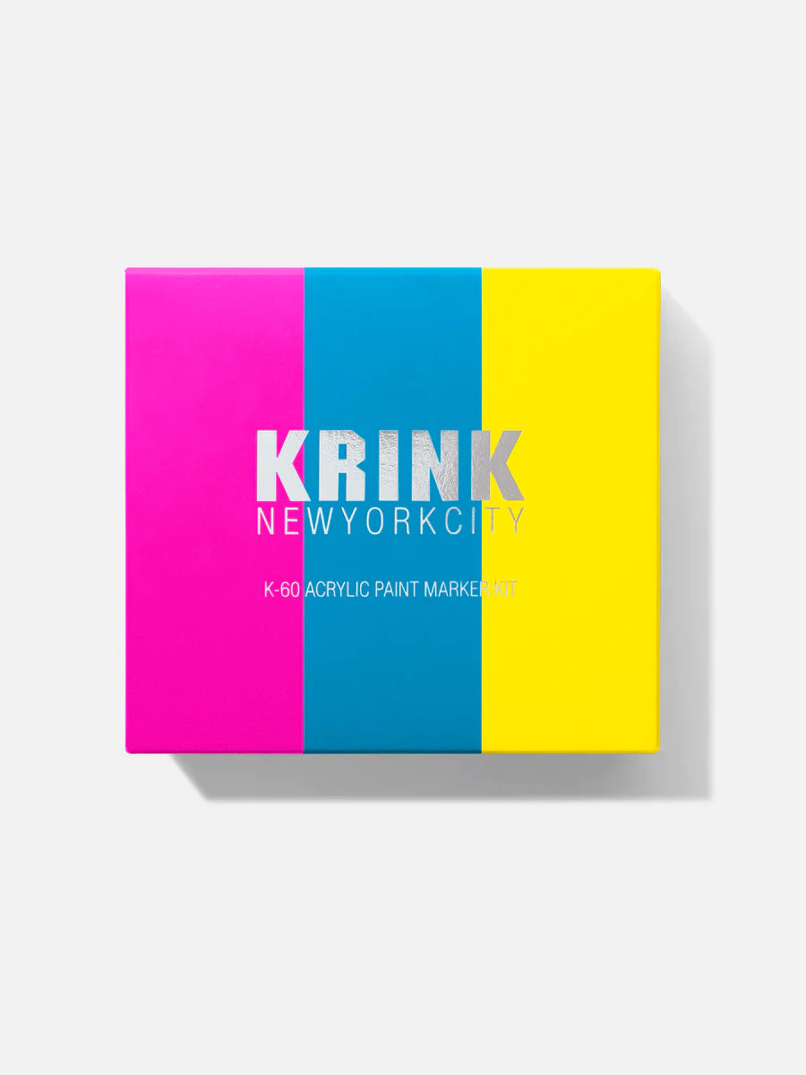 K-60 3 Pack: Fluorescent Blue, Pink, and Yellow box set