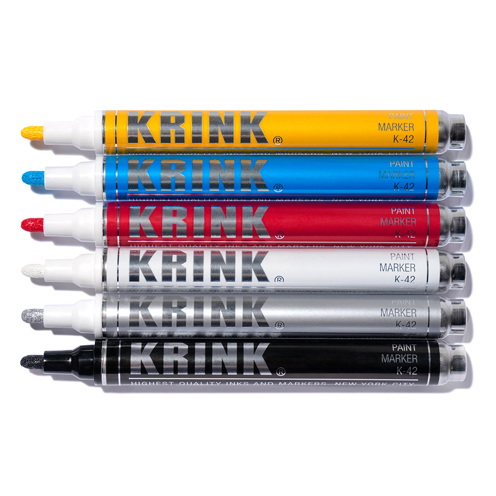 K-42 6 Colors Paint Markers Box Set