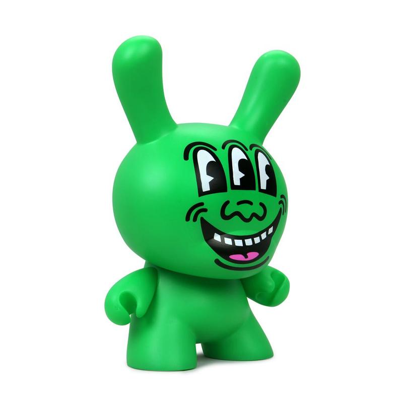 Keith Haring Masterpiece #1 Three Eyed Face 8" Dunny by Kidrobot