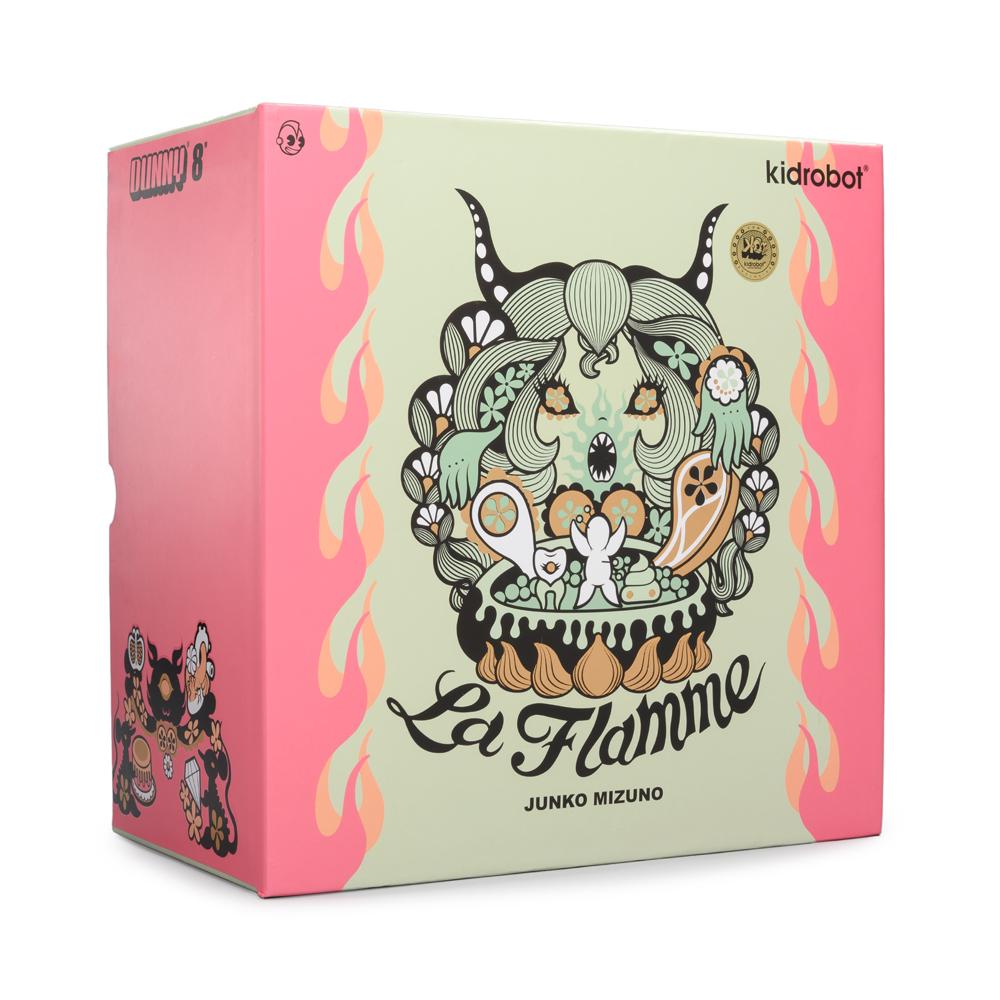 La Flamme 8" Dunny By Junko Mizuno X Kidrobot - Green Edition