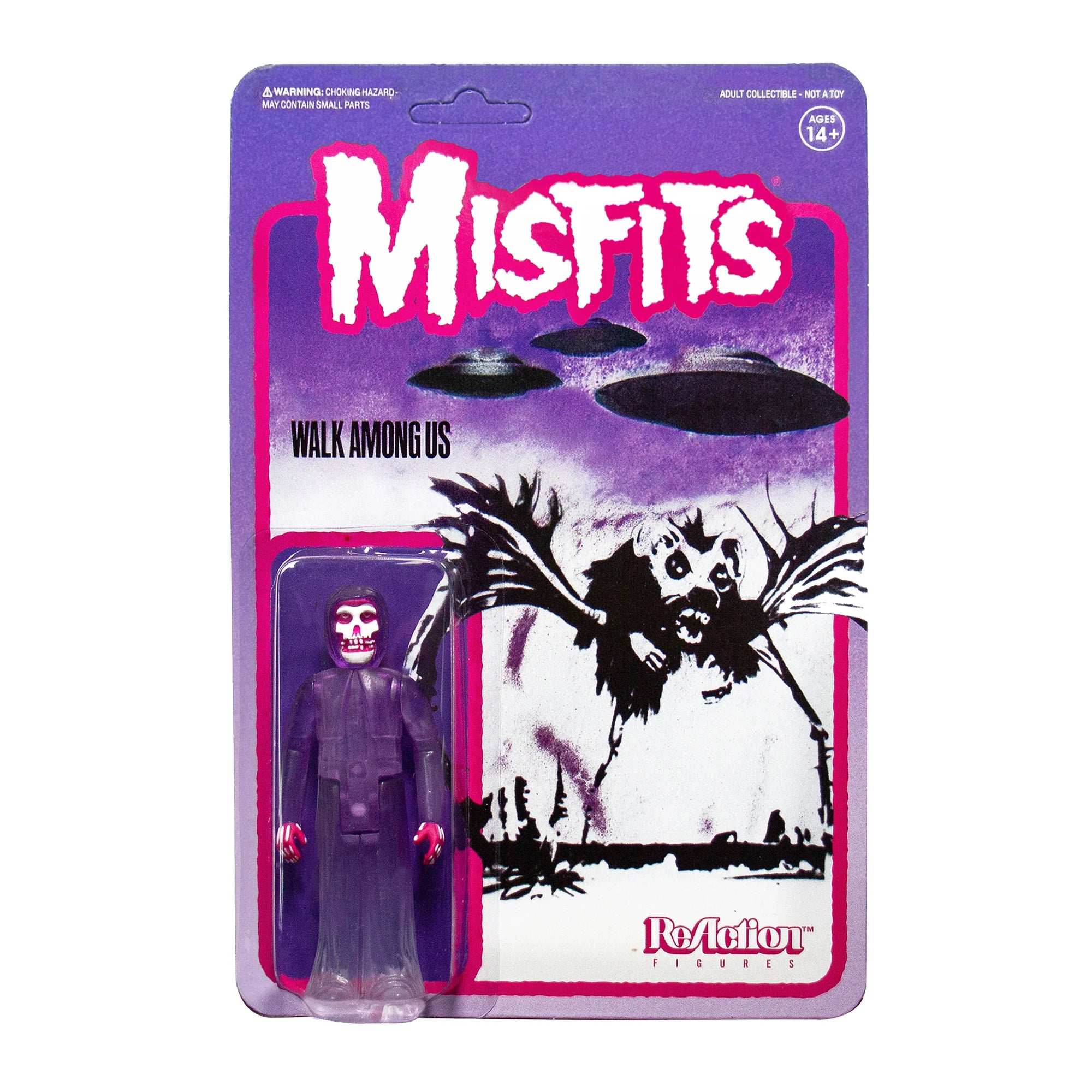Misfits ReAction Figure - Fiend Walk Among Us (Purple) by Super7 *PUNCHED