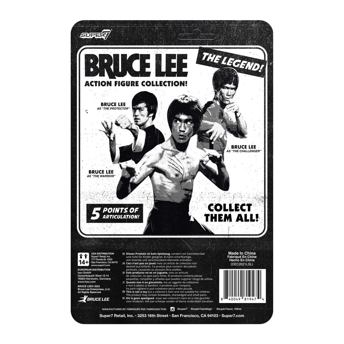 Bruce Lee (The Challenger) - Bruce Lee by Super7