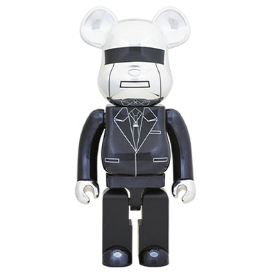 Random Access Memories Silver 1000% Bearbrick by Medicom Toy