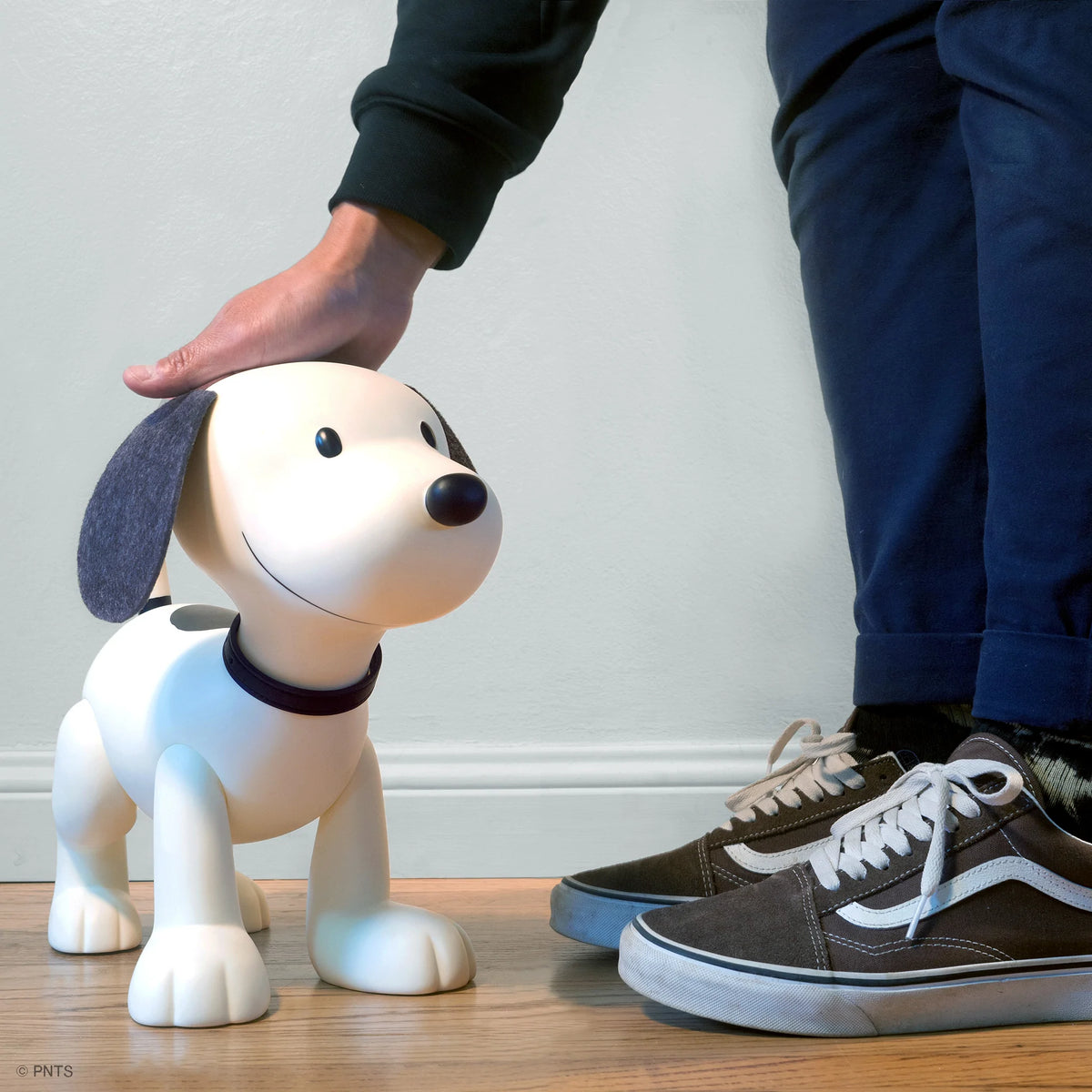 Snoopy (Newsprint Grayscale)  12&quot; Vinyl Collectible by Super7