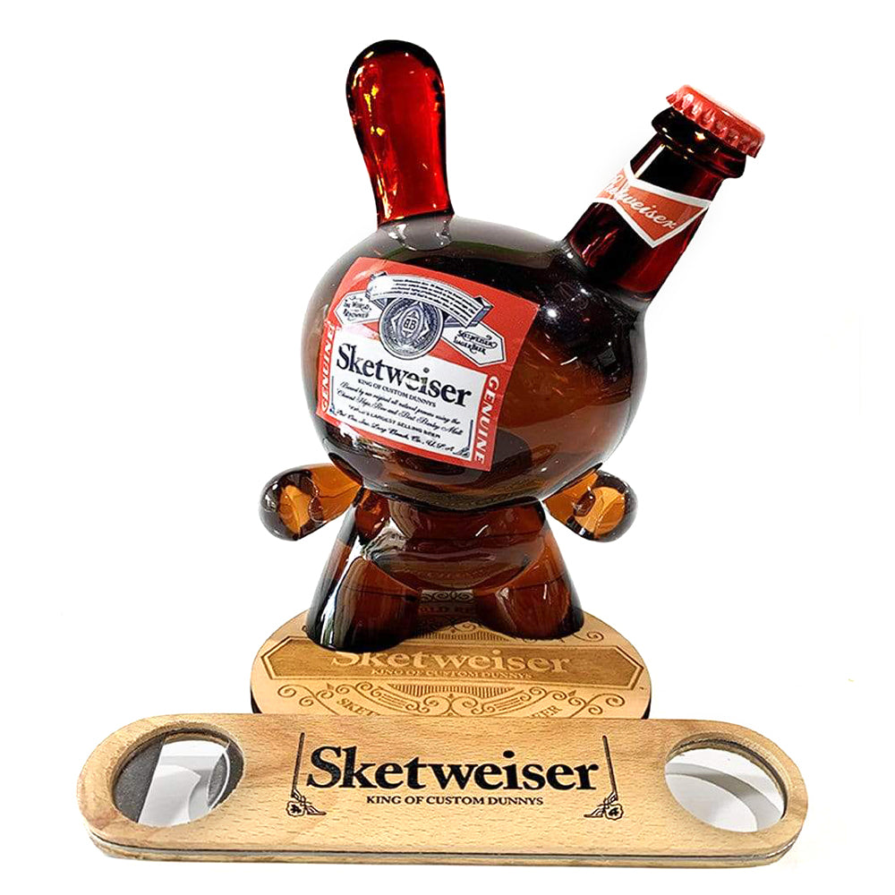 Sketweiser 8” Custom Resin Dunny by Sket-One