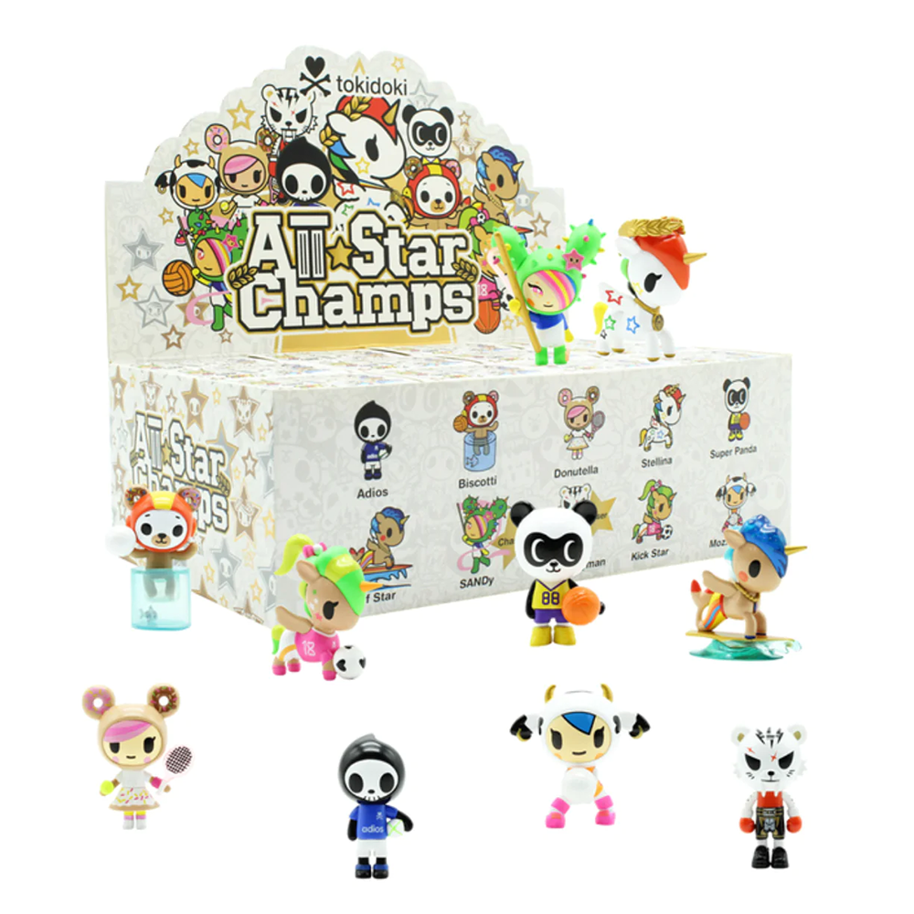 All Star Champs Blind Boxes - Tokidoki (1 BLIND BOX)