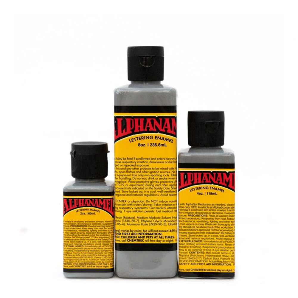 Alpha Grey Alphanamel Enamel Paint by Alpha 6 Corps