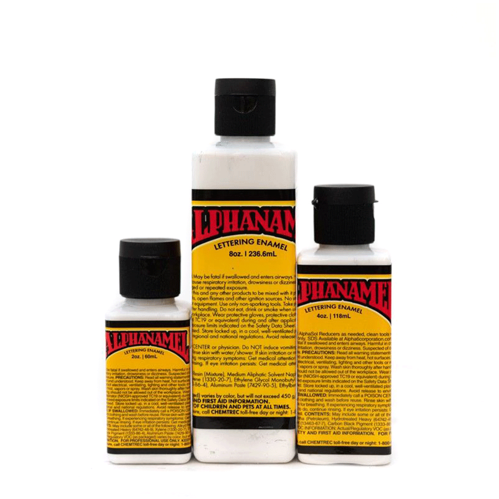 Alpha White Alphanamel Enamel Paint by Alpha 6 Corps