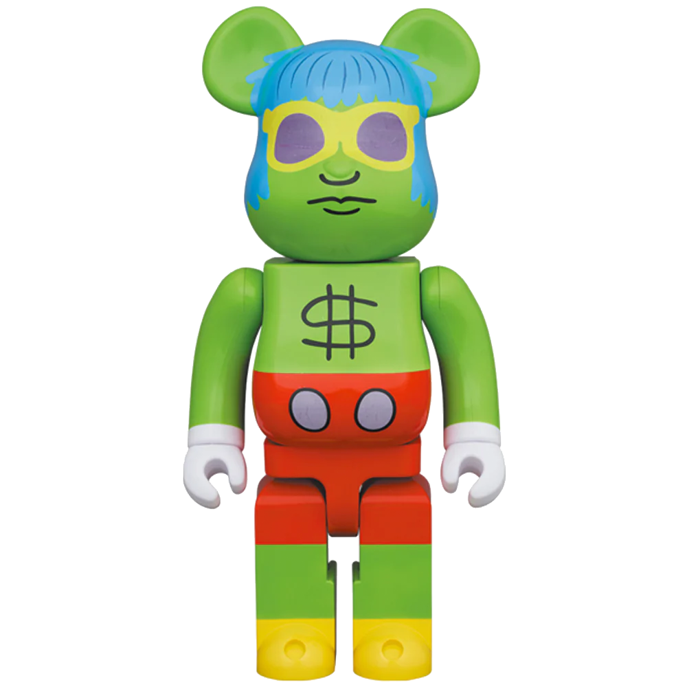 Andy Mouse - Keith Haring - 400% Bearbrick by Medicom Toy