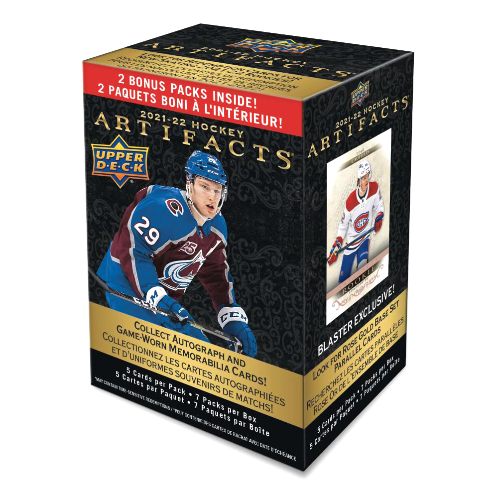 Upper Deck 2021-22 Hockey Artifacts Trading Cards