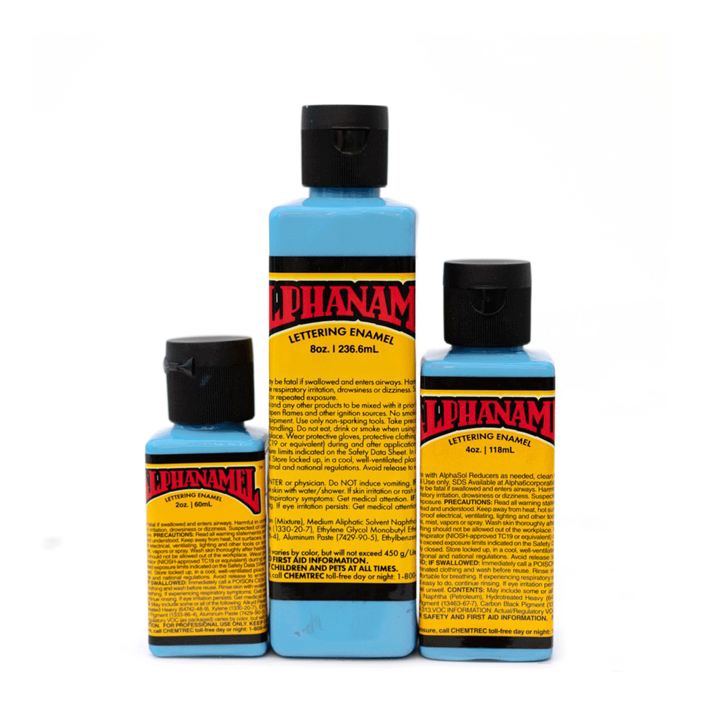 Baby Blue Alphanamel Enamel Paint by Alpha 6 Corp