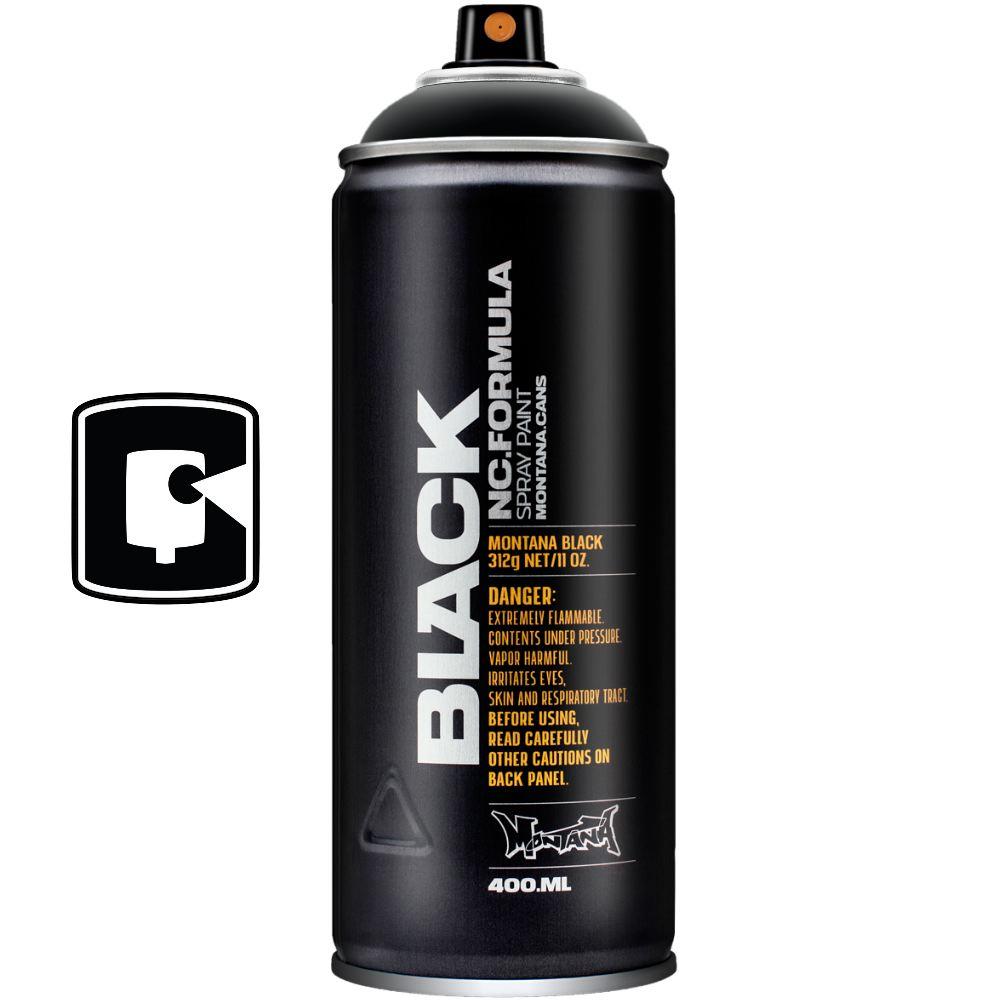 Black-Montana Black-400ML Spray Paint-TorontoCollective