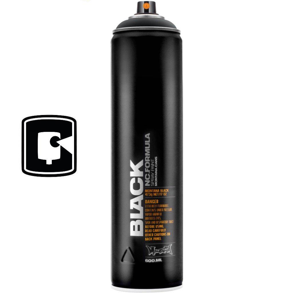 Black-Montana Black Extended-600ML Spray Paint-TorontoCollective