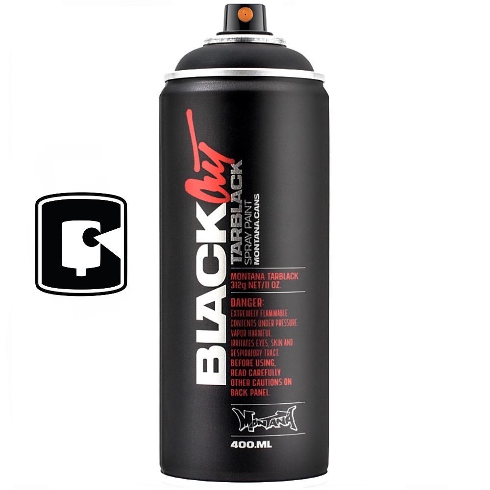 Blackout 400 ML-Montana Black-400ML Spray Paint-TorontoCollective