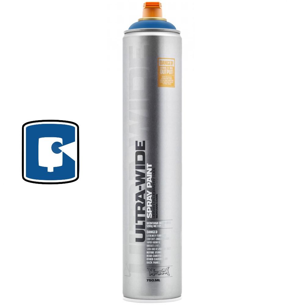 Blue-Montana Ultra-Wide-750ML Spray Paint-TorontoCollective