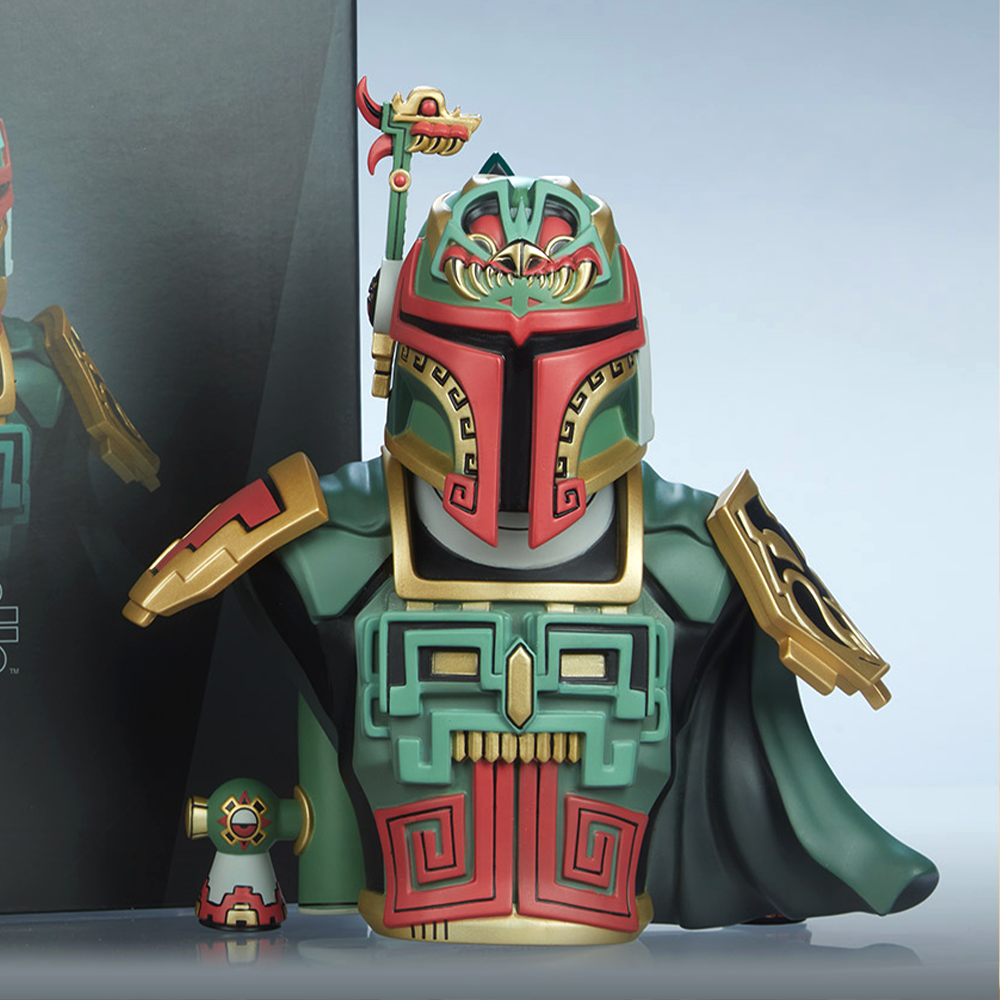 Boba Fett Urban Aztec by Jesse Hernandez x Unruly Industries