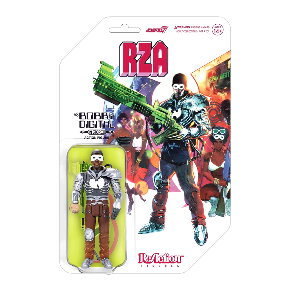 RZA ReAction Figure - Bobby Digital by Super7