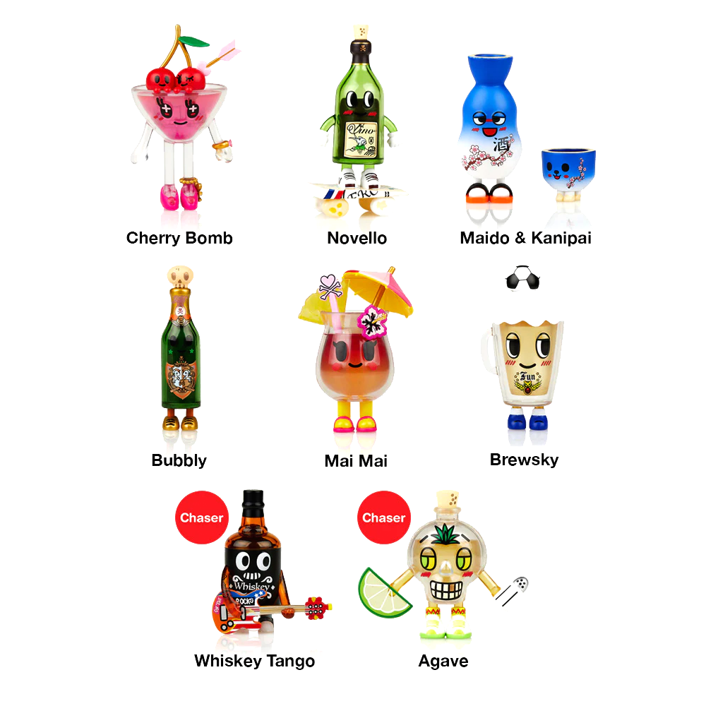 Boozy Besties Blind Boxes - Tokidoki