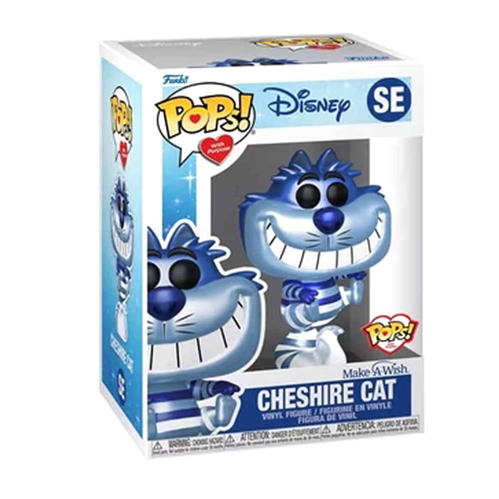 Make-a-Wish Cheshire Cat Alice in Wonderland Special Edition Funko POP with a purpose #SE