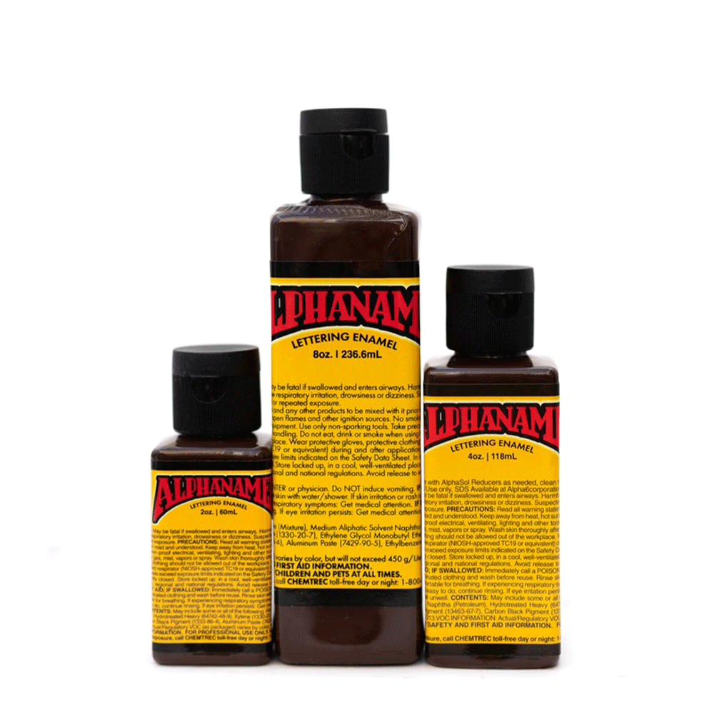 Chocolate Brown Alphanamel Enamel Paint by Alpha 6 Corp