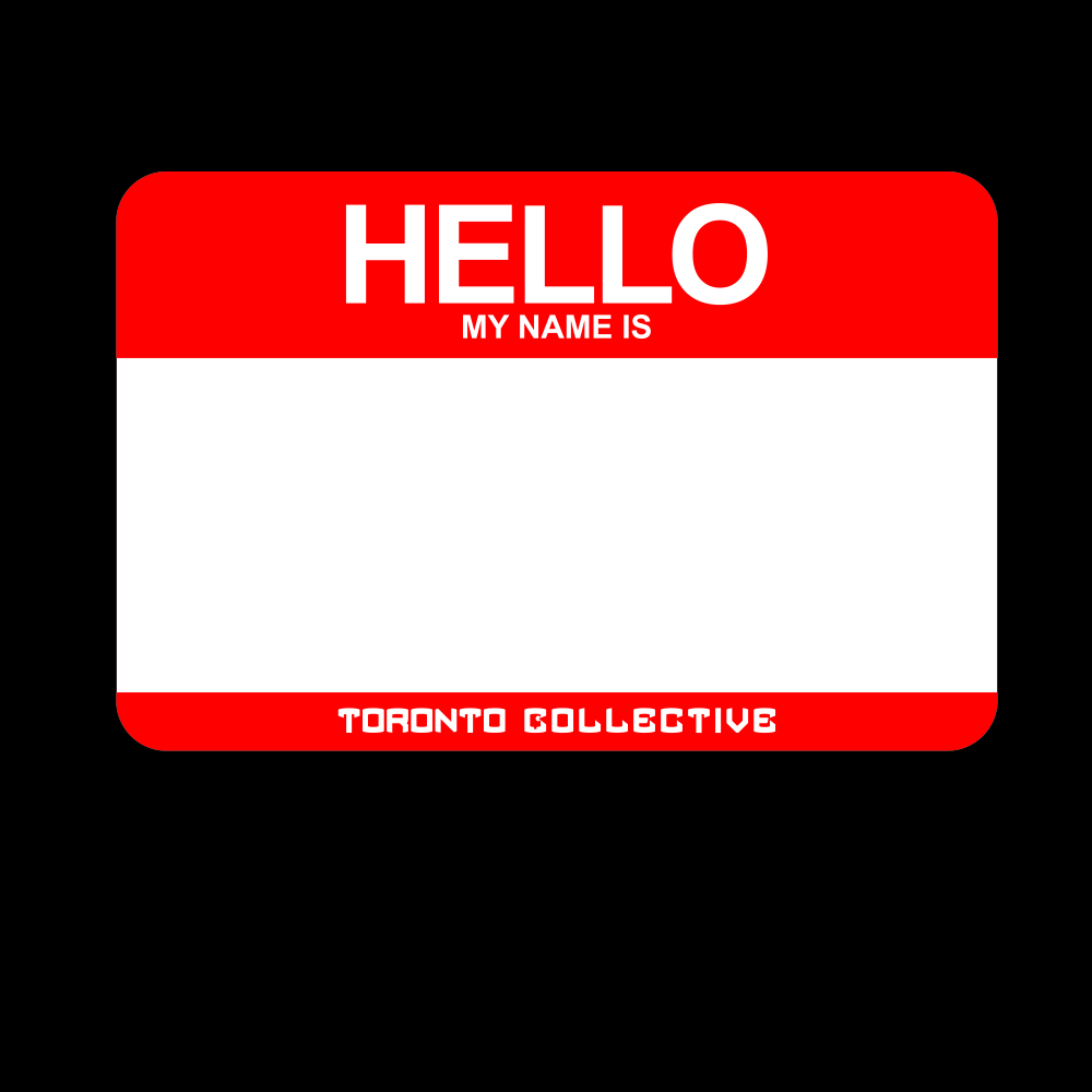 Hello My Name Is sticker