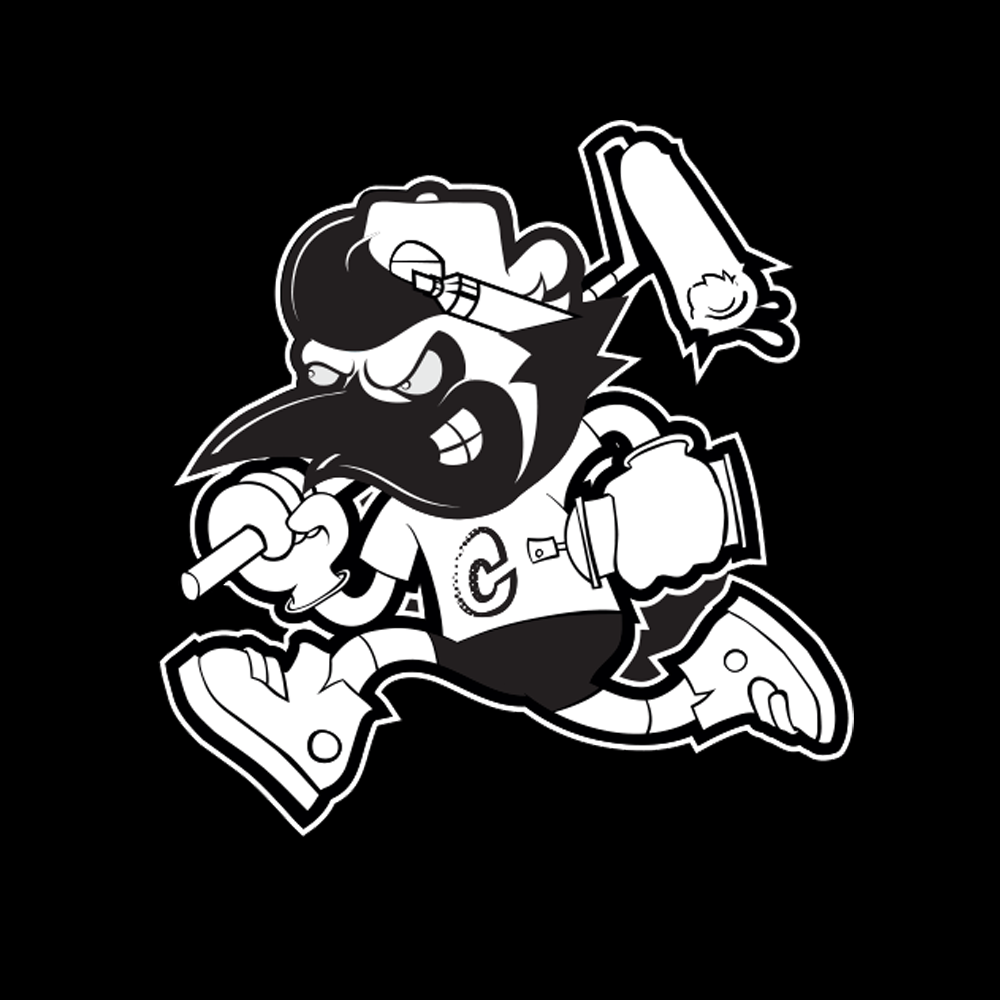 JayBird B/W edition sticker