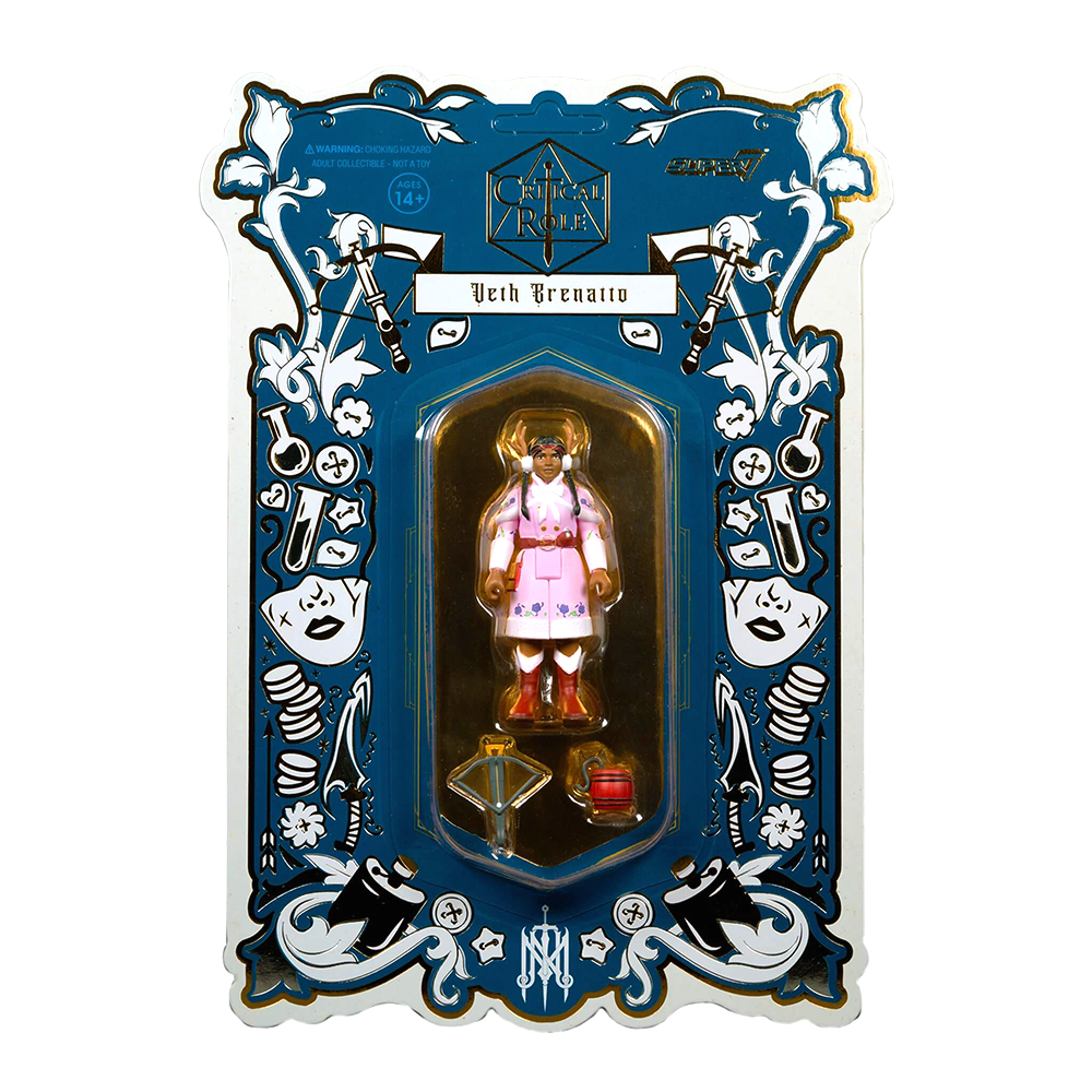 Veth Brenatto ReAction Figure - Critical Role by Super7