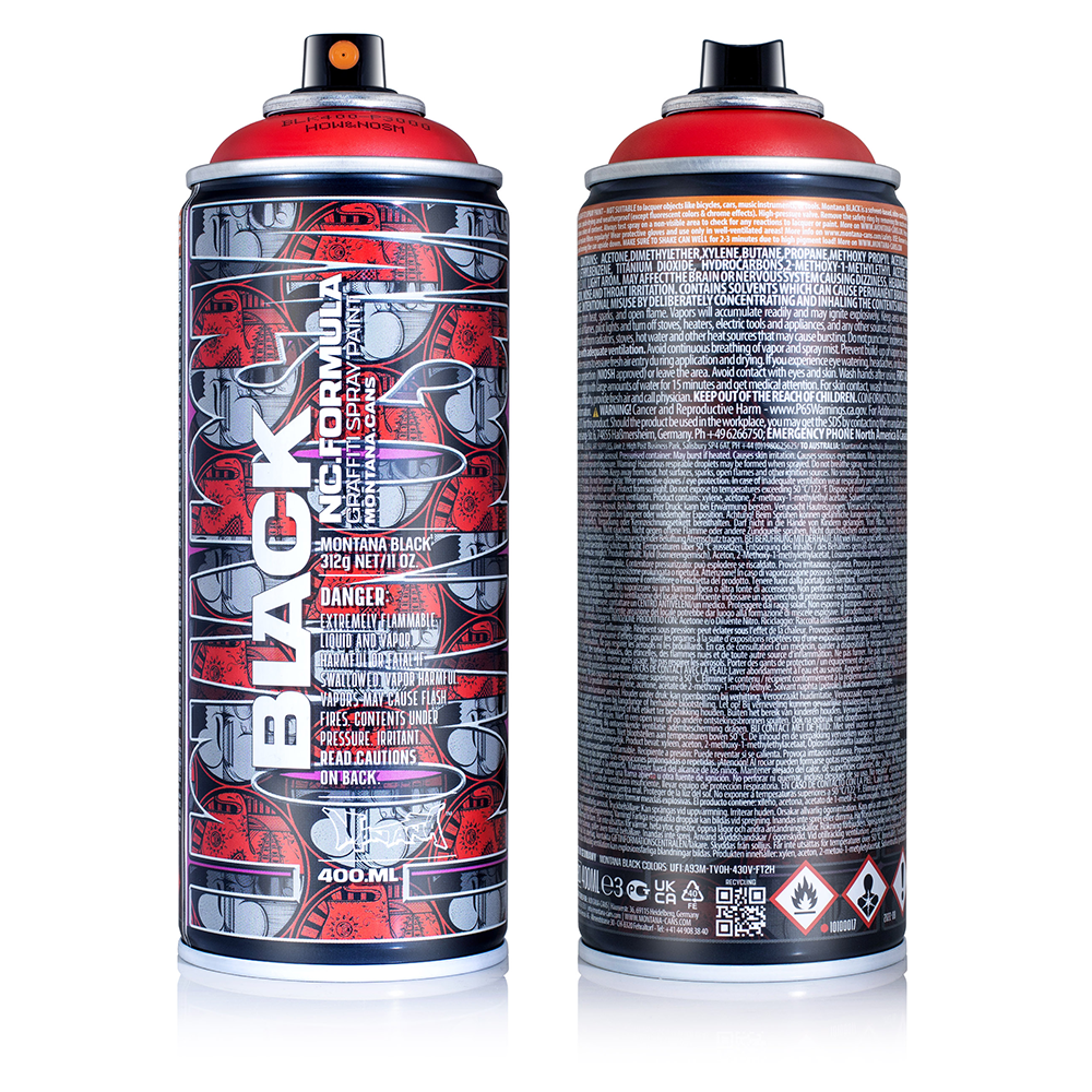 Black Artist Edition How & Nosm - Montana 400ml Collector's Spray Paint
