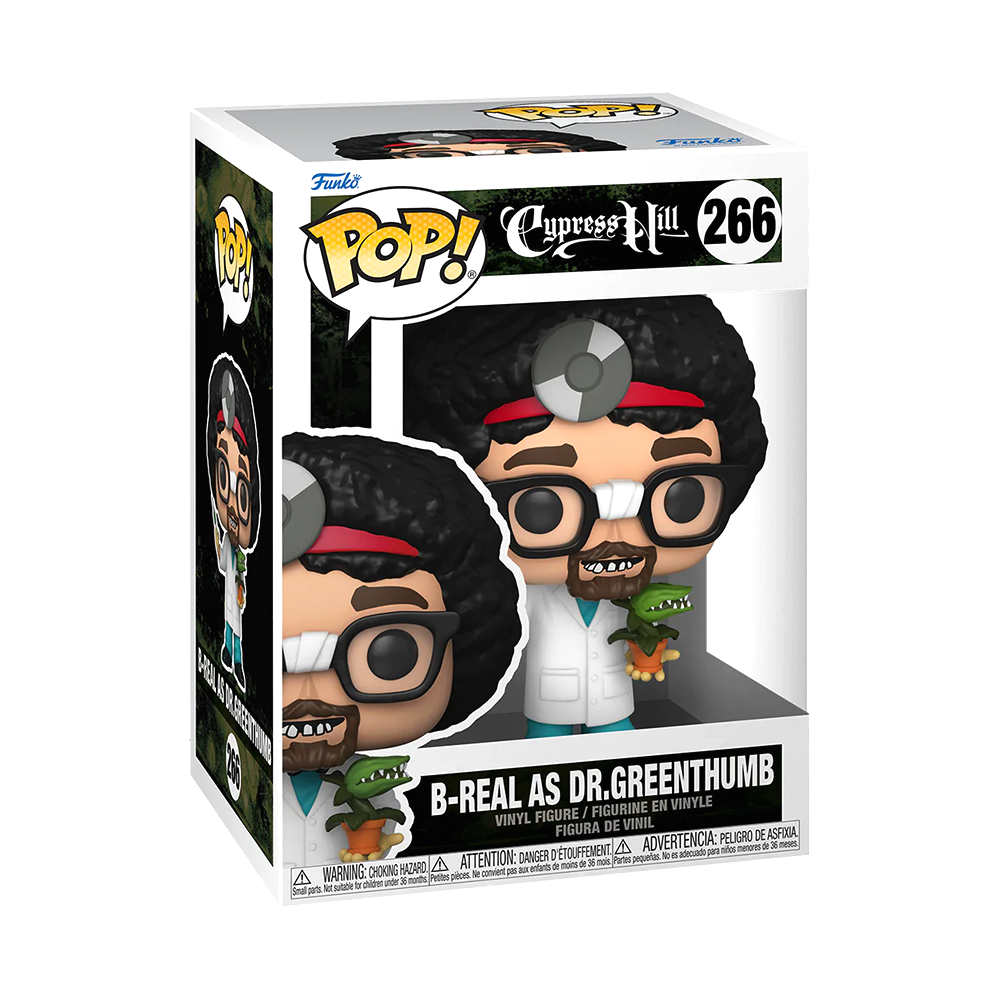 B-real As Dr.Greenthumb - Cypress Hill - Funko Pop  #266