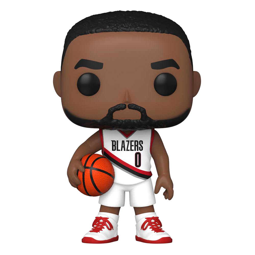Portland Trail Blazer (white jersey) Damian Lillard - Funko Pop Basketball #155