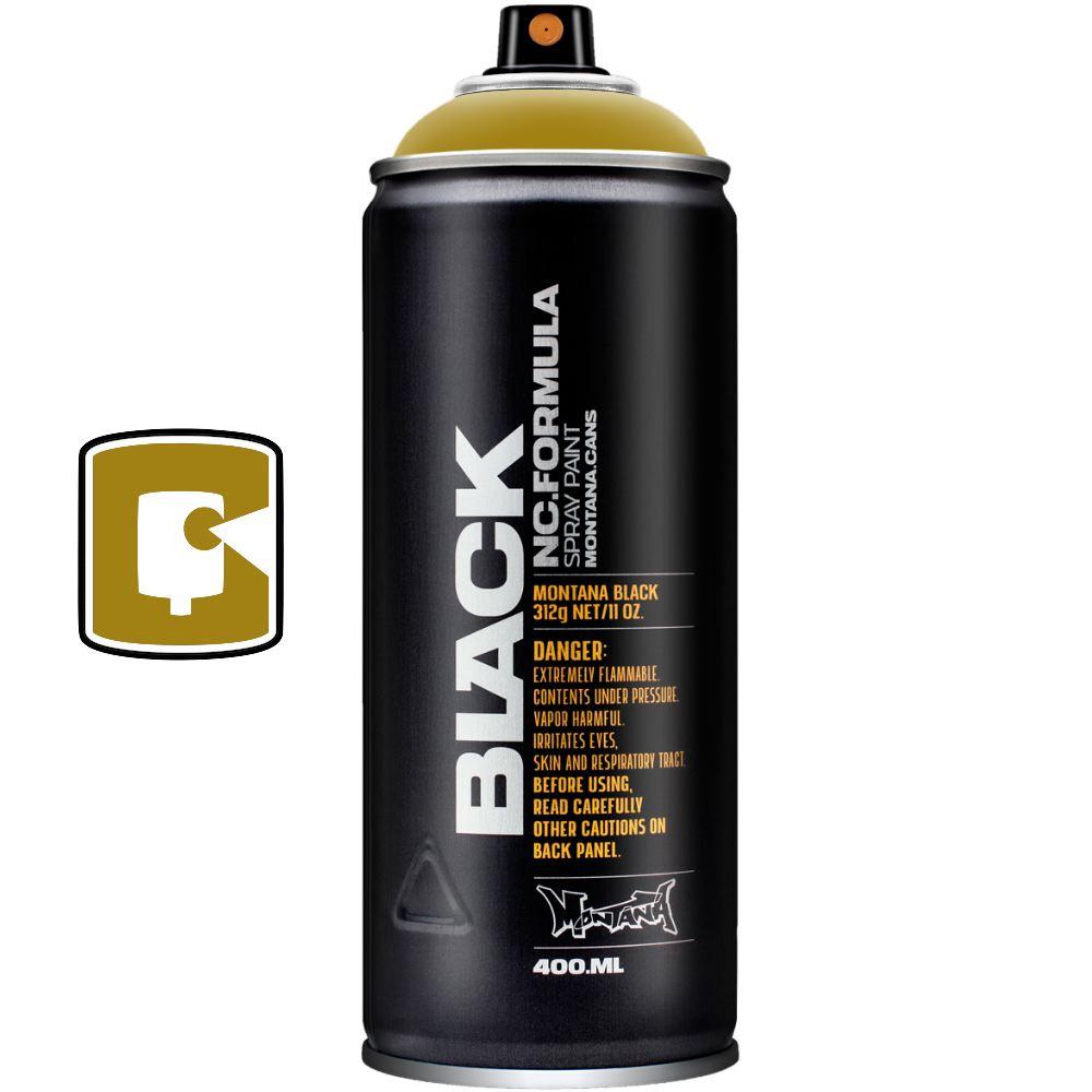 Delhi-Montana Black-400ML Spray Paint-TorontoCollective