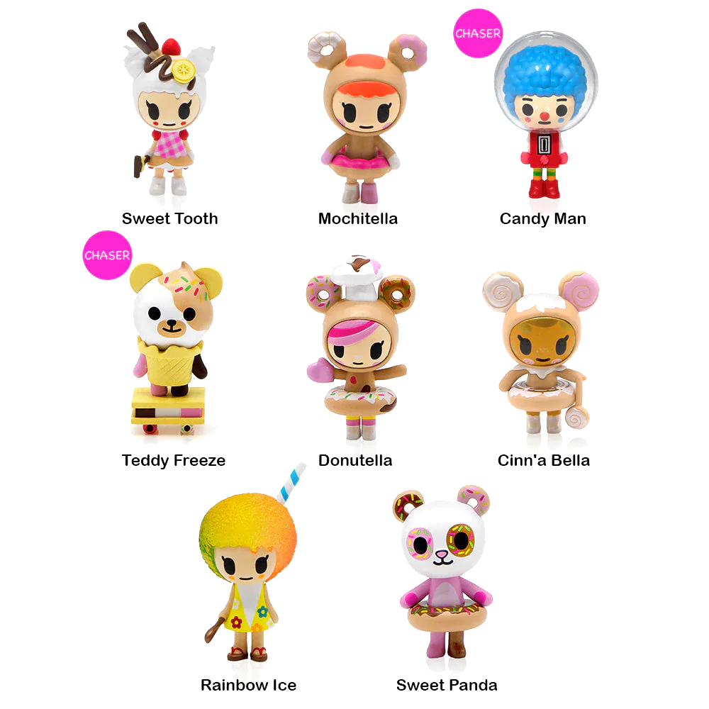 Donutella and her Sweet Friends Series 4 Blind Boxes - Tokidoki (1 BLIND BOX)