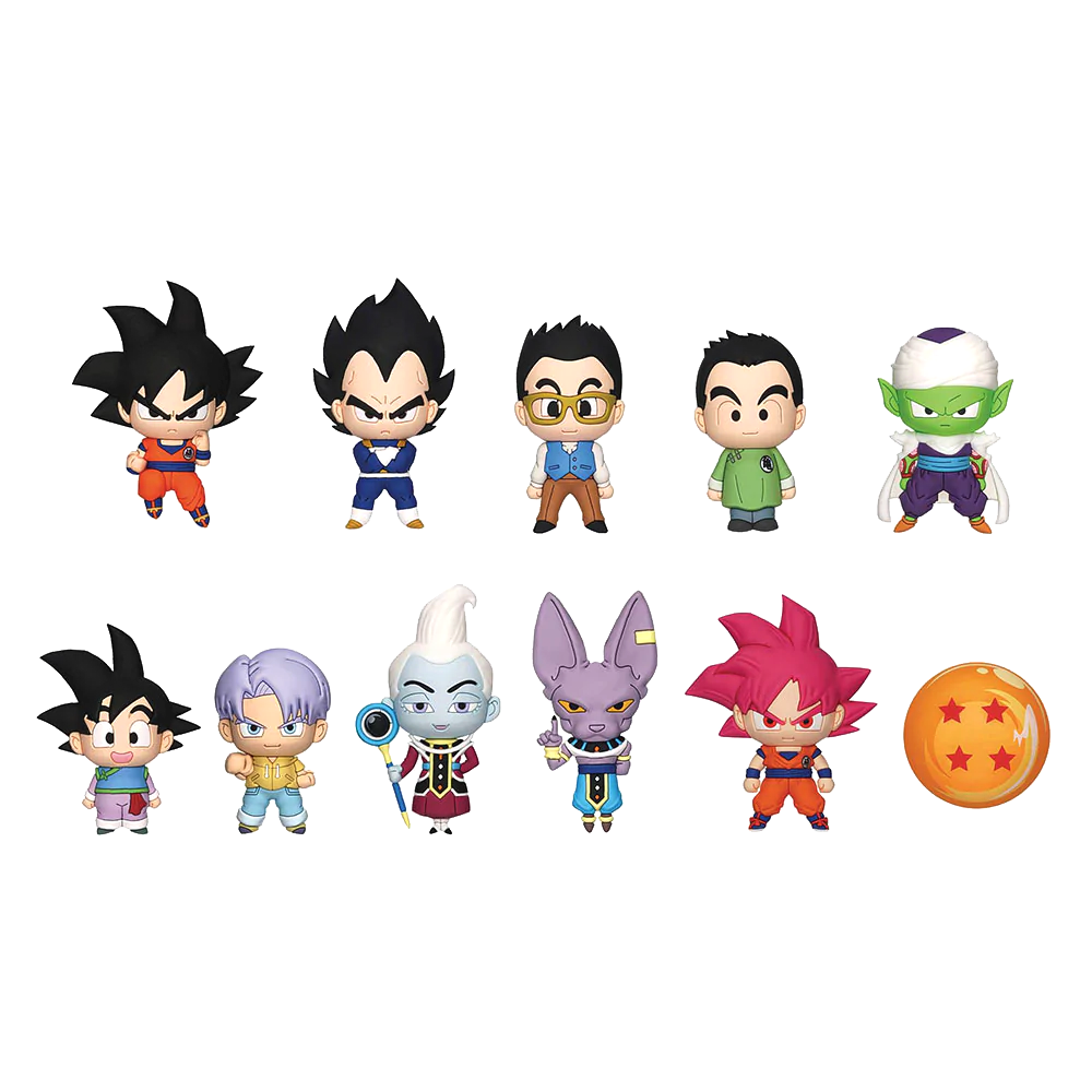 Dragon Ball Super -  Blind Bag Figural Bag Clip