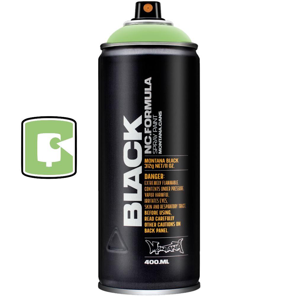 E2E Green-Montana Black-400ML Spray Paint-TorontoCollective