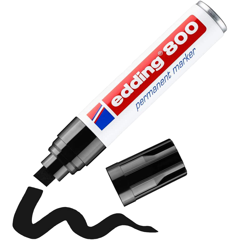 Edding 800 Square Nib Permanent Marker