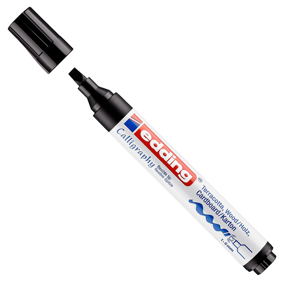Edding Calligraphy Flexible Nib Permanent Marker