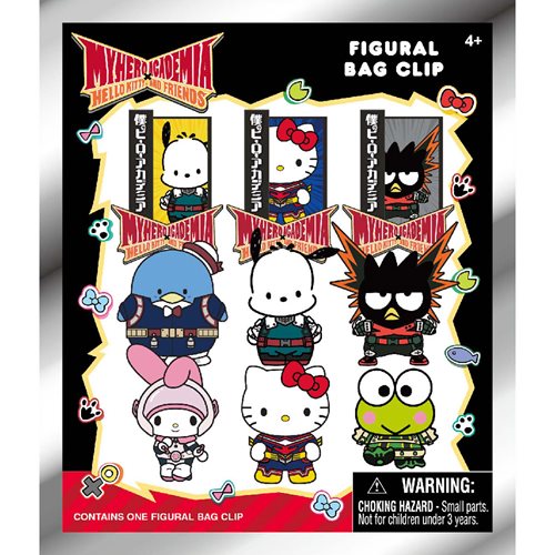 Hello Kitty x My Hero Academia  -  Blind Bag Figural Bag Clip