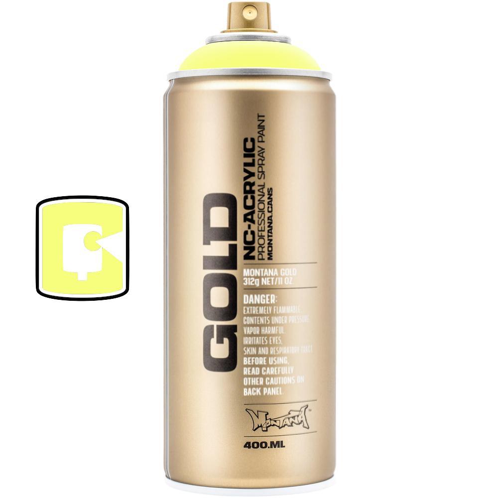 Flash Yellow-Montana Gold Fluorescents-400ML Spray Paint-TorontoCollective