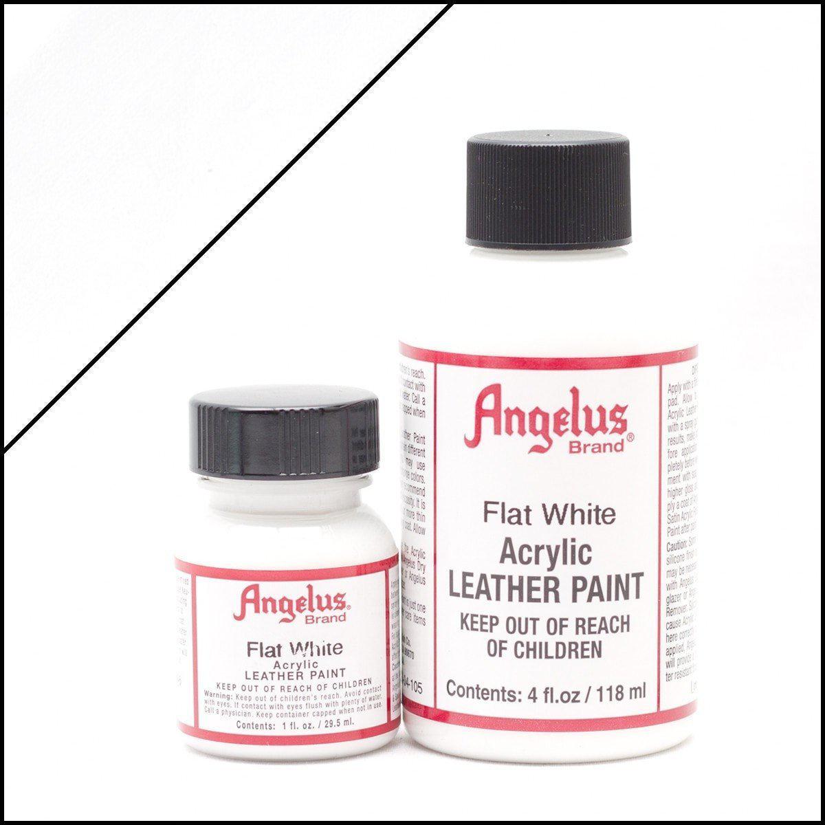 Flat White-Angelus-Leather Paint-TorontoCollective