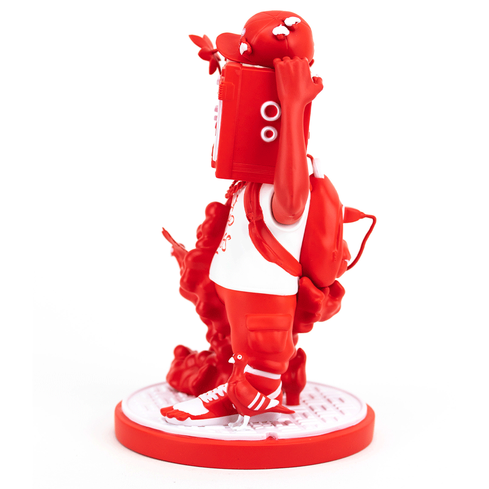 Toronto Red Goonbox by Chris B Murray x Clutter x Collective