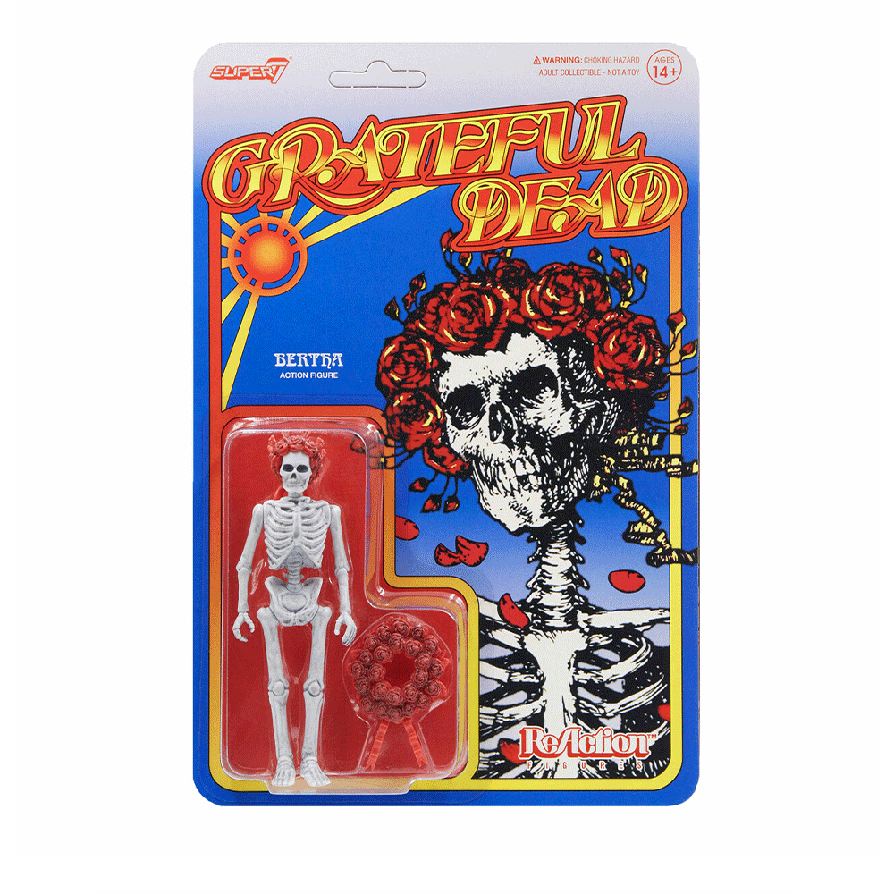 Bertha Reaction Figure - Grateful Dead by Super7