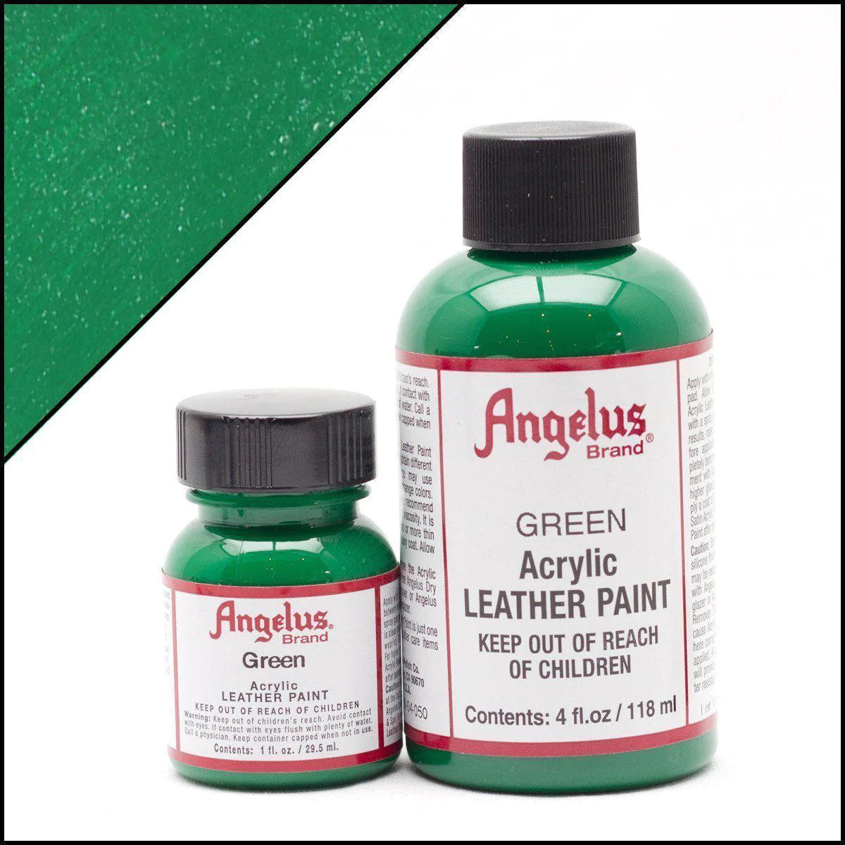 Green Angelus Leather Paint 1oz
