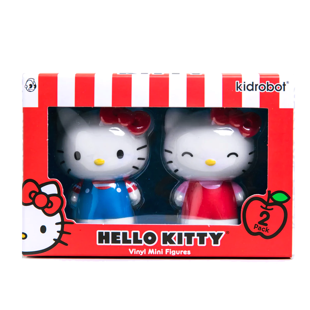 Hello Kitty 2pack vinyl mini figures by Kidrobot